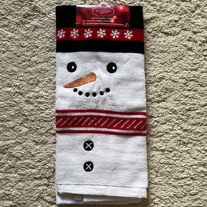 Brand new bath hand towel - Snowman